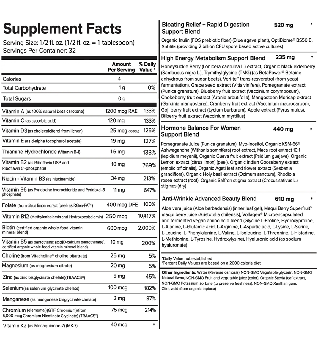 Women's Liquid Multivitamins