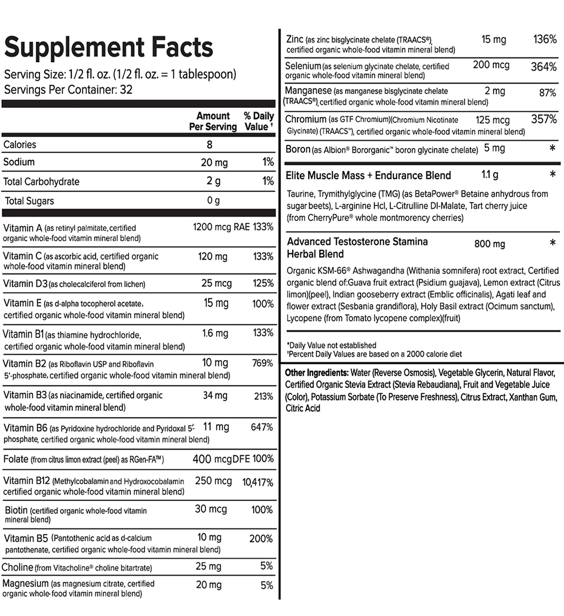 Men's Liquid Multivitamins