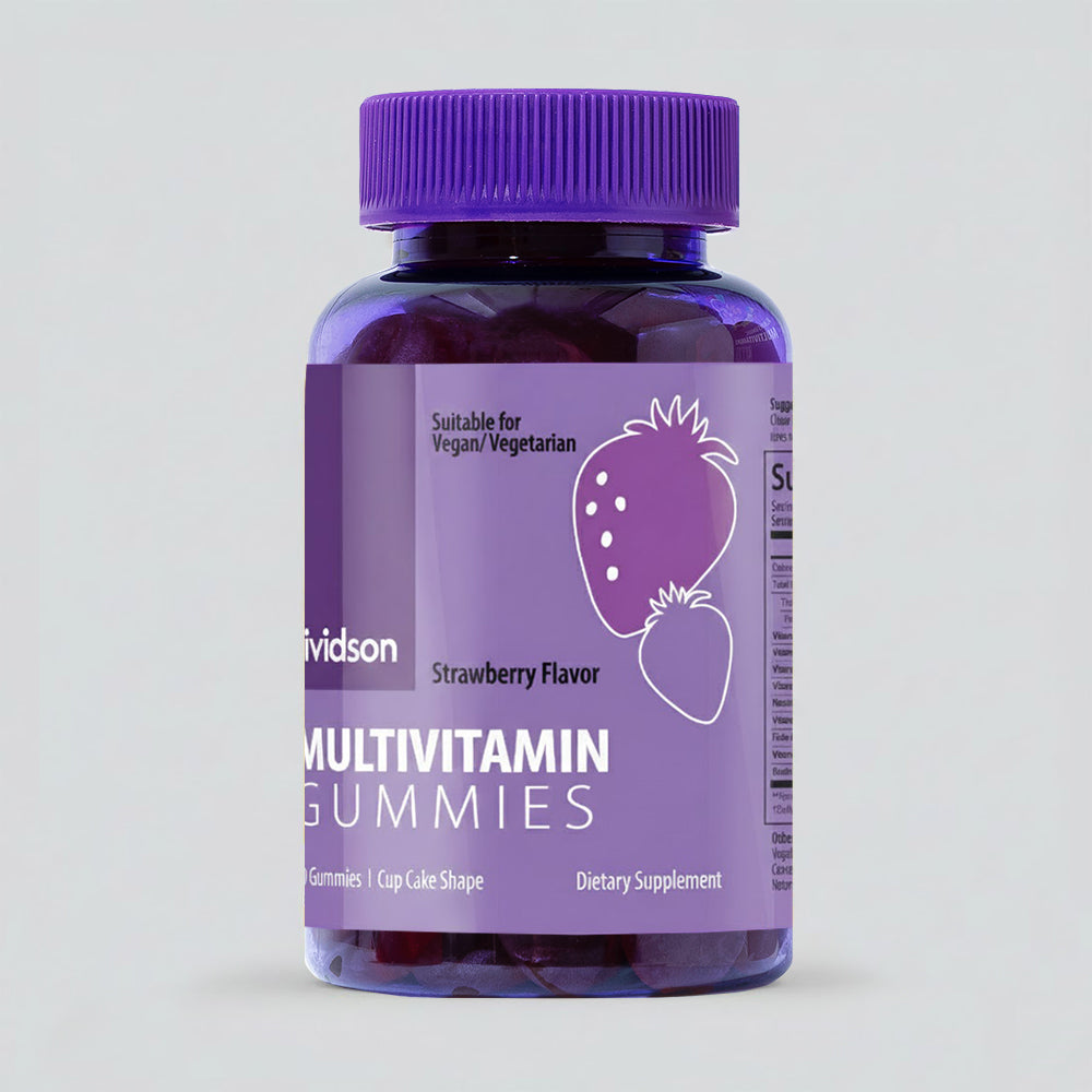 Vegan Multivitamin Gummies-Strawberry Flavor
